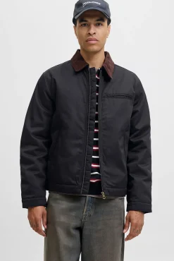Jack & Jones Casacos-Casaco aviador preto