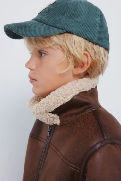 Springfield Kids Casacos|Sobretudos-Casaco aviador infantil cru