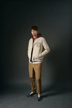 OOTO Casacos-Casaco bomber Tostado