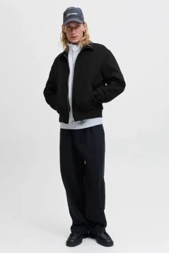 Jack & Jones Casacos-Casaco bomber preto