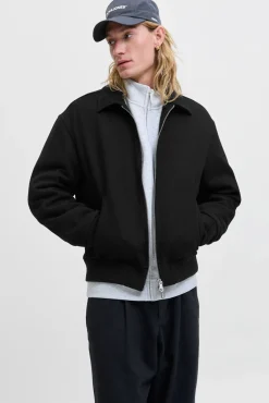 Jack & Jones Casacos-Casaco bomber preto