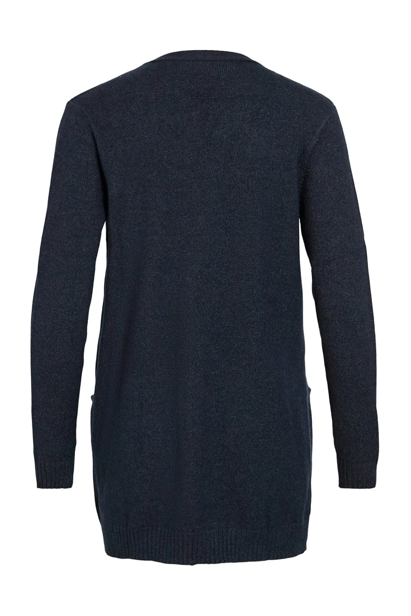 Vila Camisolas-Casaco cardigan de malha Azul