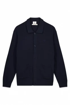 OOTO Camisolas-Casaco com botões Azul