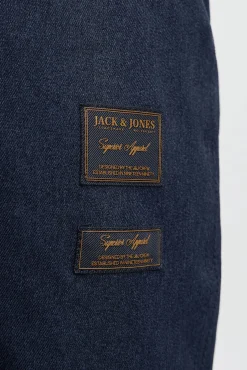 Jack & Jones Casacos-Casaco com capuz azul