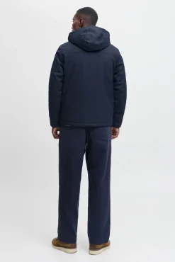 Jack & Jones Casacos-Casaco com capuz azul