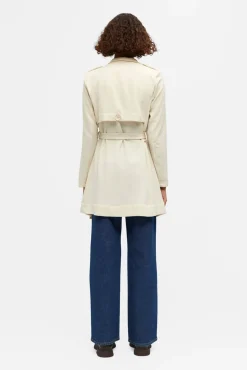 Object Sobretudos-Casaco com cinto Tostado