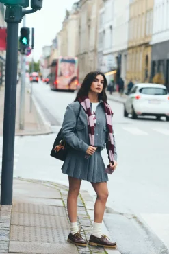 Springfield Sobretudos-Casaco curta de pelúcia cinzento