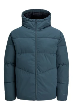 Jack & Jones Casacos-Casaco curta puffer azul