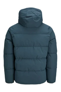 Jack & Jones Casacos-Casaco curta puffer azul