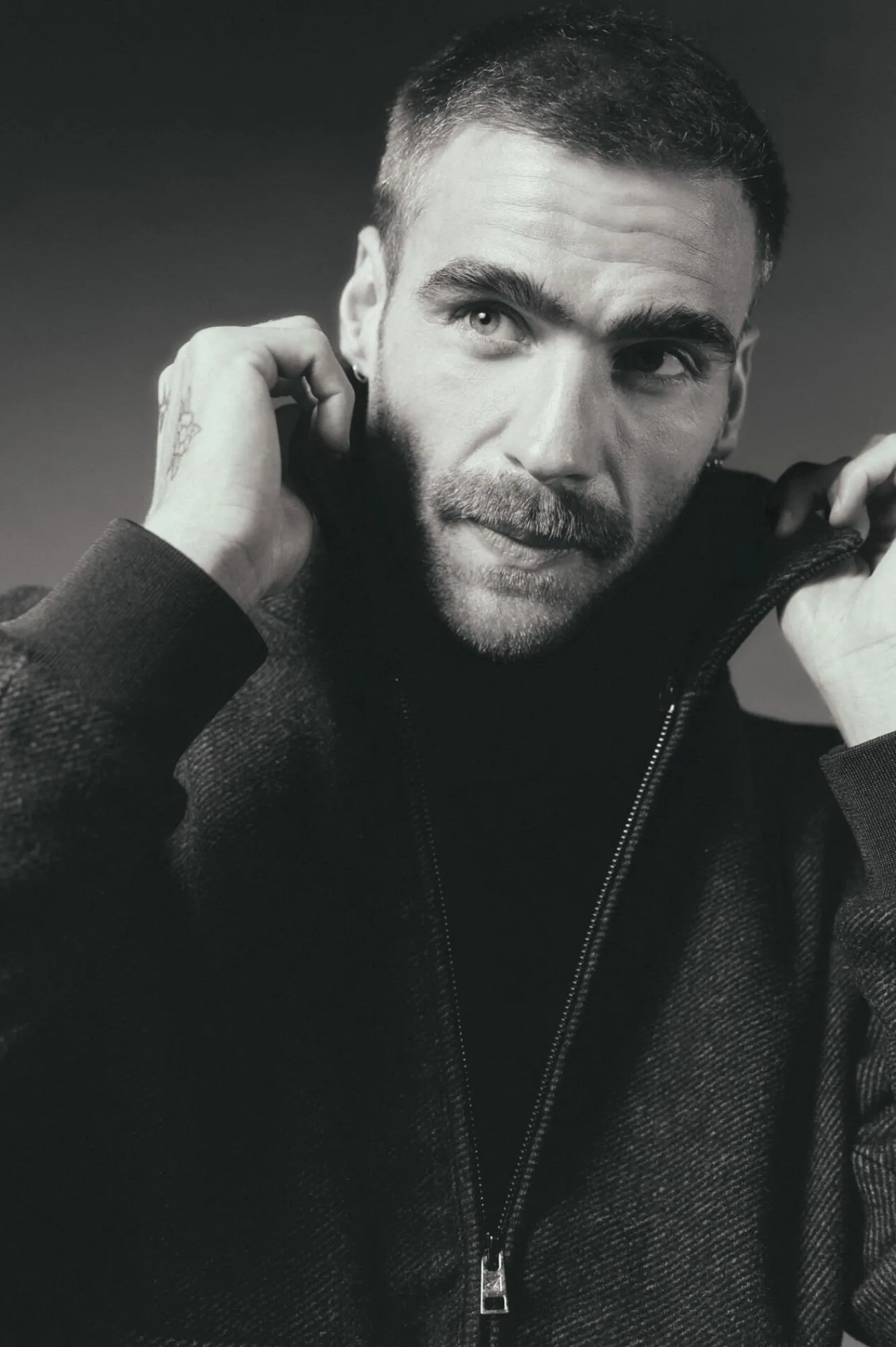 OOTO Casacos-Casaco de lã borrego Cinzento