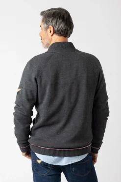 Privata Camisolas-Casaco de malha Cinzento