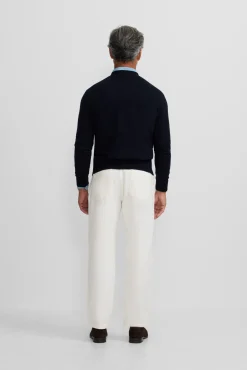 Silbon Camisolas-Casaco de malha clássico Azul