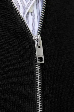 Jack & Jones Camisolas-Casaco de malha de malha estruturada Preto