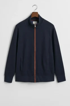 Gant Camisolas-Casaco de malha Azul