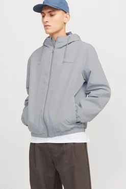 Jack & Jones Casacos-Casaco de meia estação cinzento