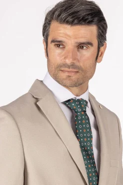 Celopman Casacos-Casaco de Traje Bege branco