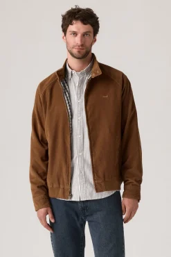 Levi's Casacos-Casaco de veludo cotelê Levis® Castanho