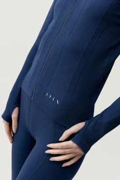 Born Living Yoga Sobretudos-Casaco desportivo Sarvan Sailor blue azul