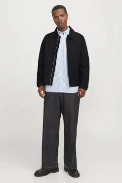 Jack & Jones Casacos-Casaco estilo corta-vento preto