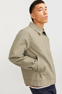 Jack & Jones Casacos-Casaco estilo corta-vento cinzento