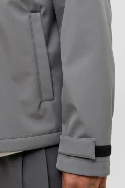 Jack & Jones Casacos-Casaco impermeável casual cinzento