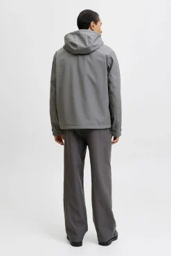 Jack & Jones Casacos-Casaco impermeável casual cinzento