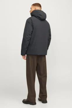 Jack & Jones Casacos-Casaco isolado com capuz Cinzento