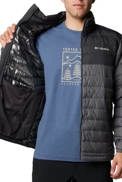 Columbia Casacos-Casaco isolante cinzento