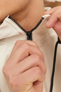 Jack & Jones Casacos-Casaco leve com capuz cinzento