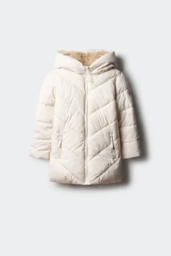 Springfield Kids Sobretudo-Casaco longo de Sobretudo para meninas cru