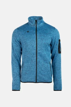 Izas Casacos-Casaco polar de malha azul