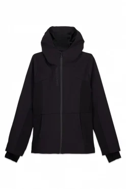 Dash and Stars Sobretudos-Casaco preta justa preto