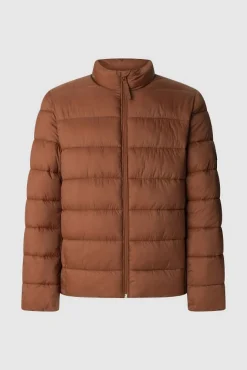 Pepe Jeans Casacos|Ultralights-Casaco Puffer vermelho