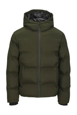 Jack & Jones Casacos-Casaco puffer verde