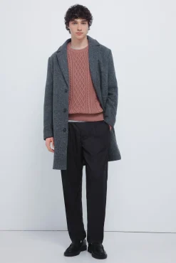 Springfield Sobretudos-Casaco sobretudo cinzento