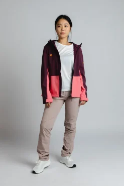 Izas Sobretudos-Casaco Softshell Corta-vento Acacia W vermelho