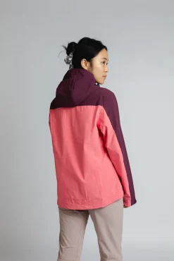 Izas Sobretudos-Casaco Softshell Corta-vento Acacia W vermelho