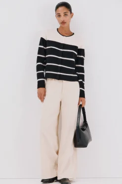 Cortefiel Camisolas-Casaco tato suave Preto