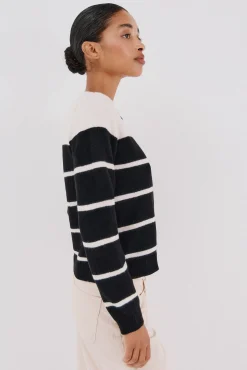 Cortefiel Camisolas-Casaco tato suave Preto