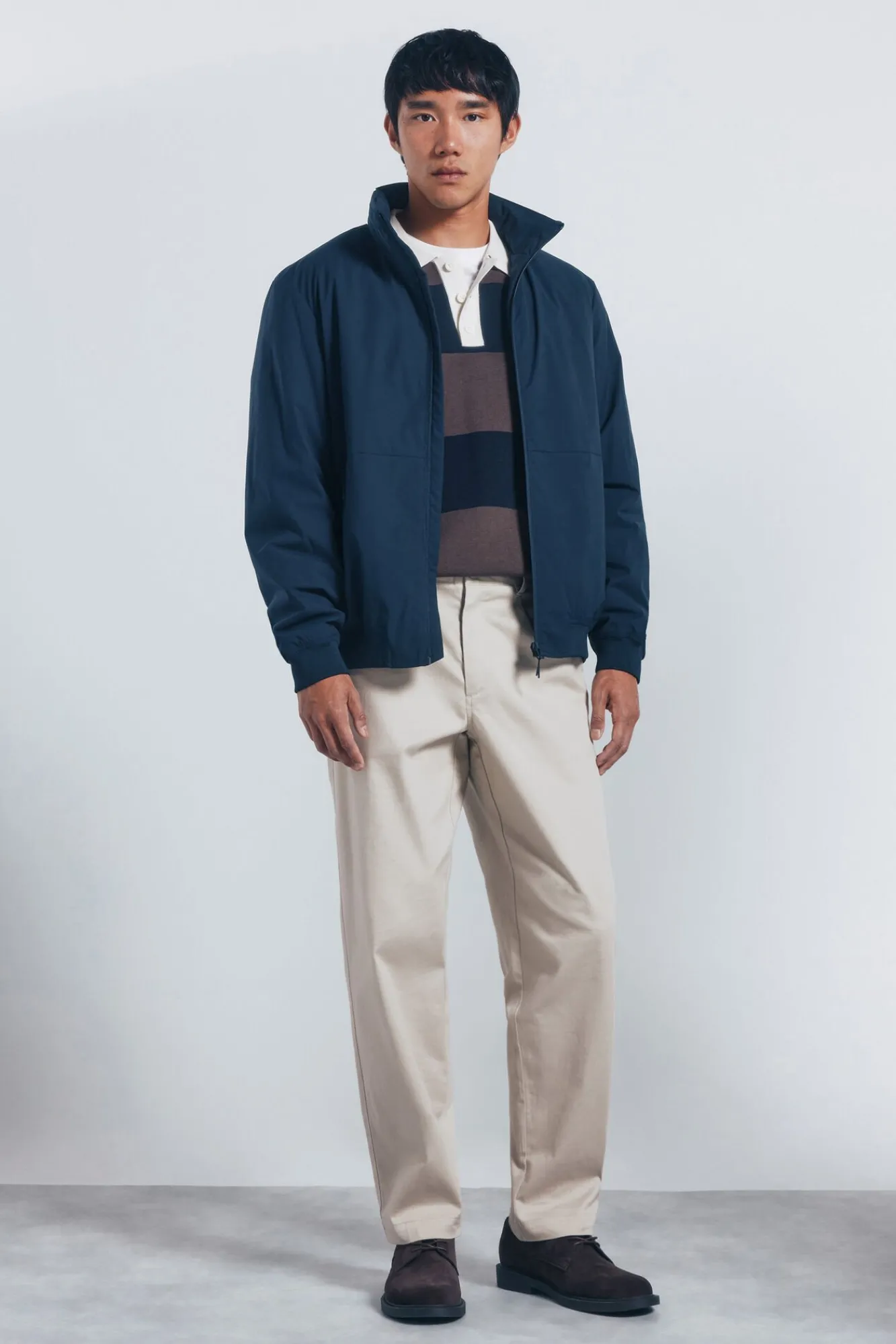 Springfield Casacos-Casaco técnica acolchoada azul