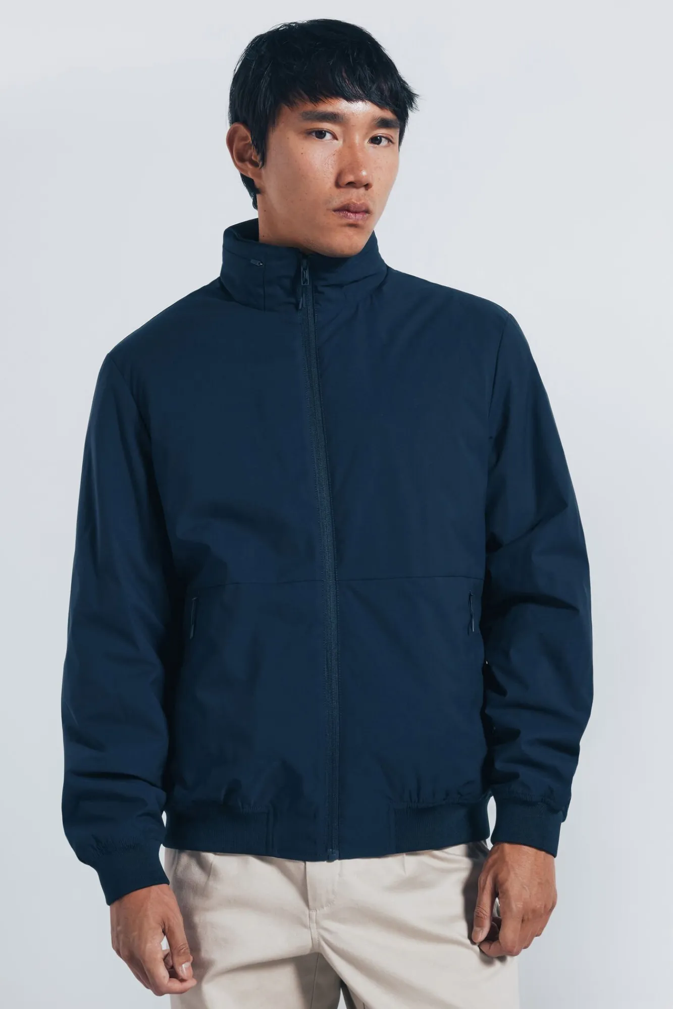 Springfield Casacos-Casaco técnica acolchoada azul