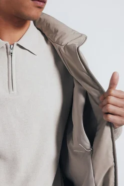 Springfield Casacos-Casaco técnica acolchoada cru