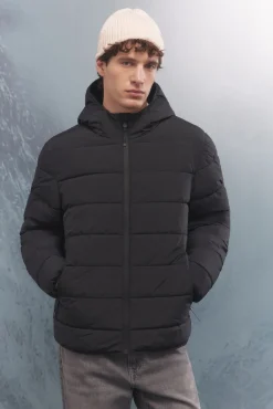 Springfield Casacos-Casaco térmica acolchoada preto