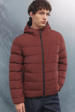 Springfield Casacos-Casaco térmica acolchoada vermelho