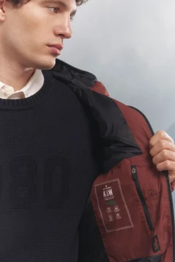 Springfield Casacos-Casaco térmica acolchoada vermelho