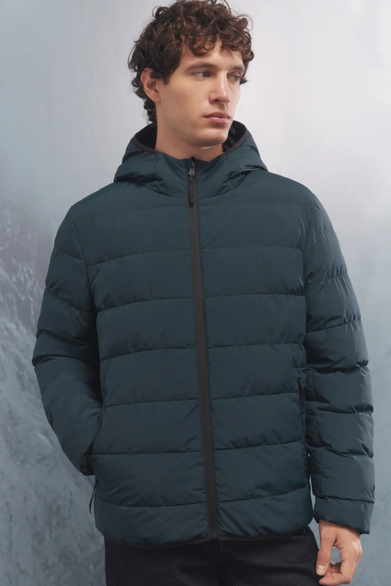 Springfield Casacos-Casaco térmica acolchoada azul