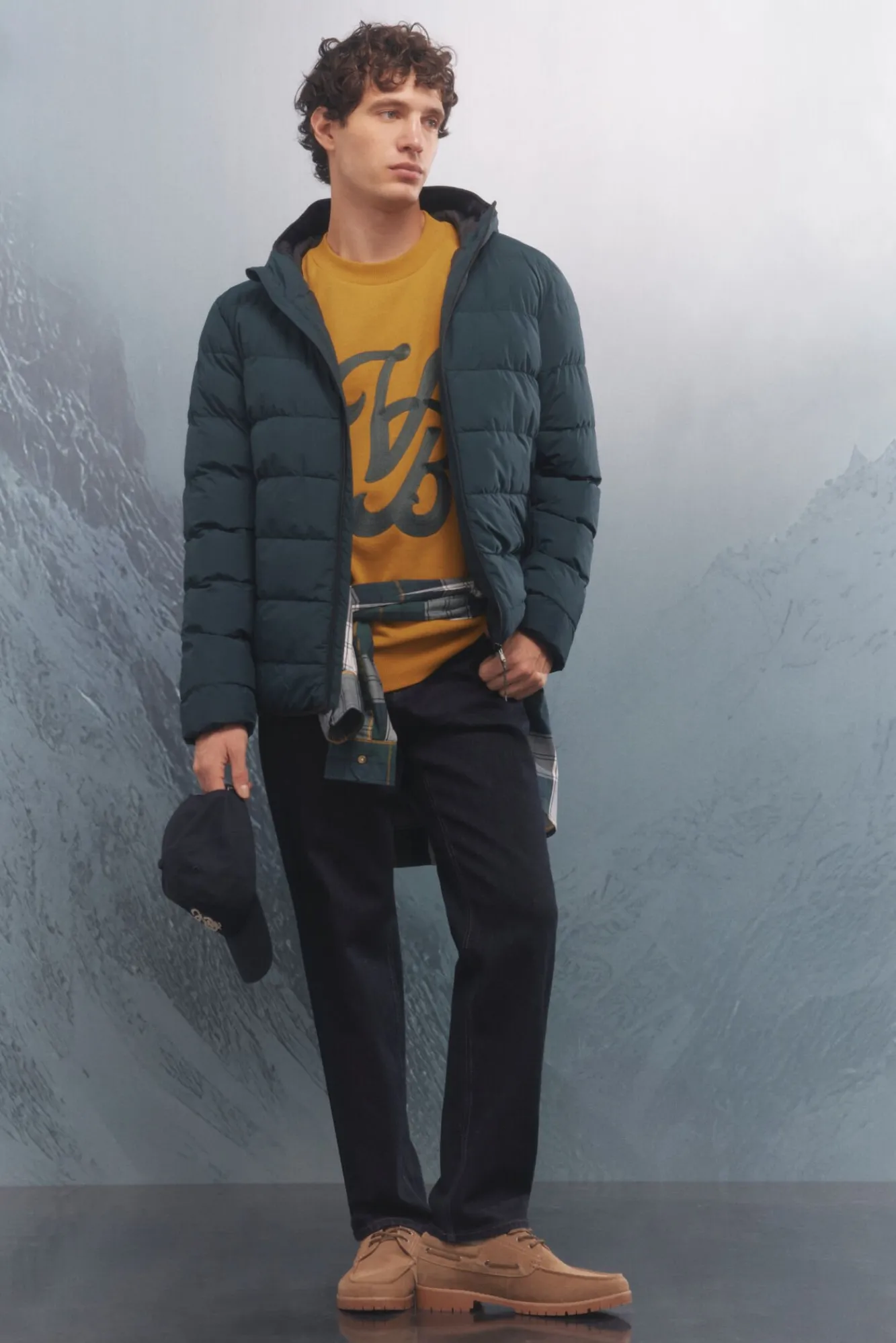 Springfield Casacos-Casaco térmica acolchoada azul