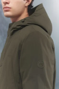 Springfield Casacos-Casaco térmica acolchoada estampado