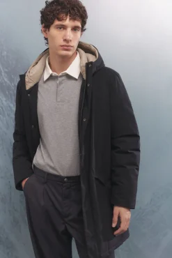 Springfield Casacos-Casaco térmica acolchoada preto