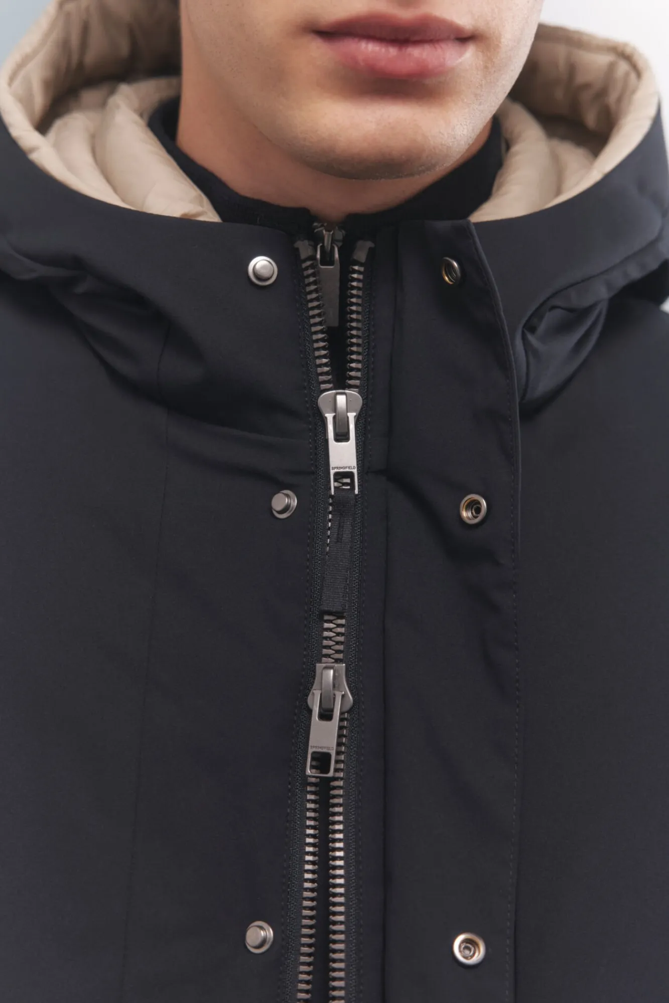 Springfield Casacos-Casaco térmica acolchoada azul